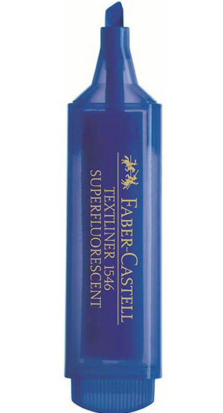 ROTU FLUOR 1546 AZUL CAJA 10U (TEXTLINER)