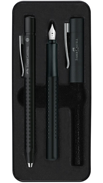 ESTUCHE BOLI + PLUMA GRIP HARMONY M NEGRO