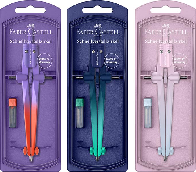 COMPAS AJUSTE RAPIDO STREAM FLOW 3 COLORES SURT. - CAJA 5