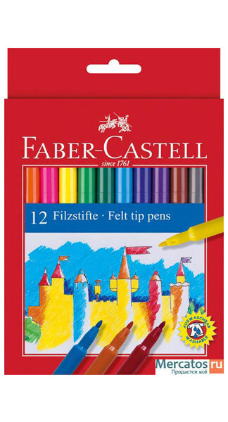 ROTU 12 COLORES FABER CAJA