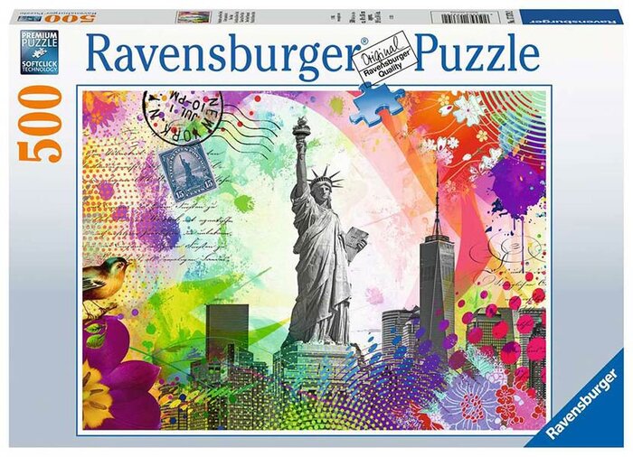 PUZZLE 500 PIEZAS FARO AL ATARDECER