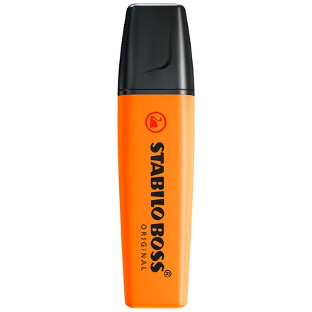 ROTU FLUOR BOSS NARANJA CAJA 10U STABILO