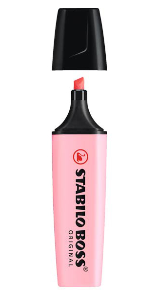 ROTU FLUOR BOSS ROSA PASTEL-CAJA 10U-RUBOR ROSA