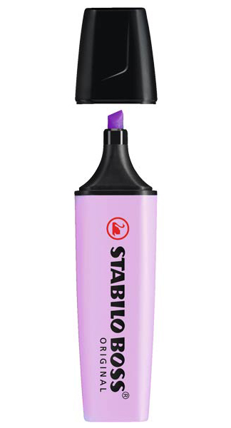 ROTU FLUOR BOSS VIOLETA PASTEL-CAJA 10U-BRISA VIOLETA