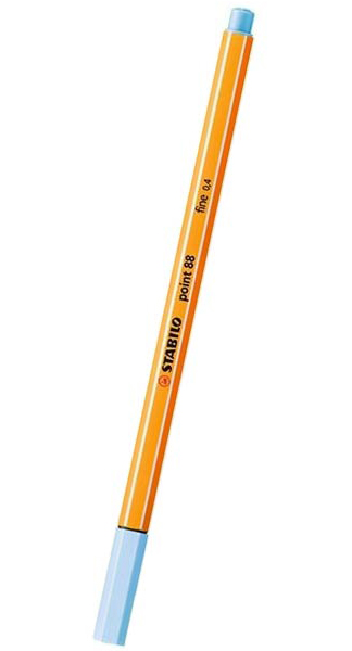 ROTU STABILO POINT 88 AZUL HIELO CAJA 10