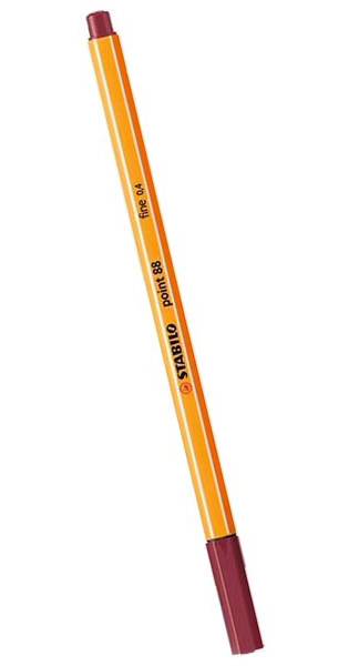 ROTU STABILO POINT 88 PURPURA CAJA 10