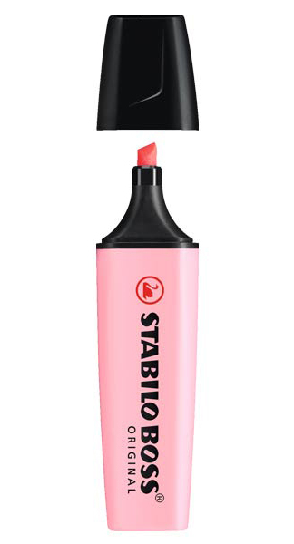 ROTU FLUOR MINI BOSS NARANJA PASTEL-CAJA 10-MELOCOTON SEDOS