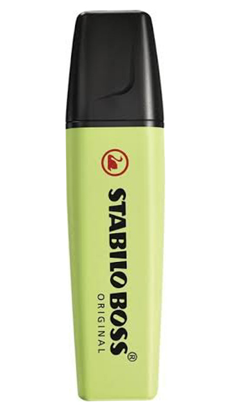 ROTU FLUOR BOSS VERDE PASTEL-CAJA 10-CHISPA DE LIMA