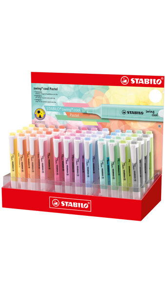 ROTU FLUOR BOLI PASTEL SURTIDOS 48U EXP.(SWING COOL NUEVOS)