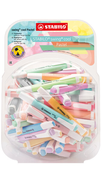 ROTU FLUOR BOLI PASTEL SURTIDOS-100U BOMBONERA (SWING COOL)