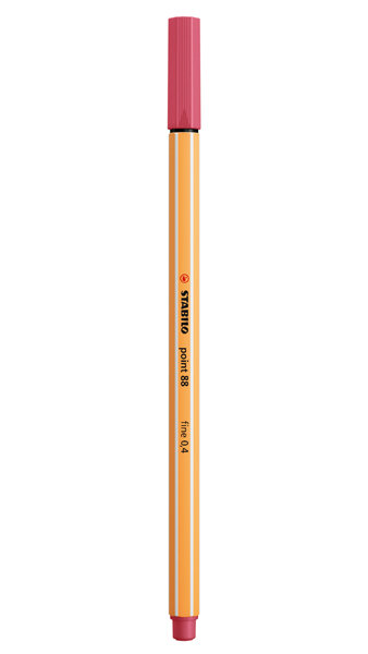 ROTU STABILO POINT 88 ROJO FRESA CAJA 10U