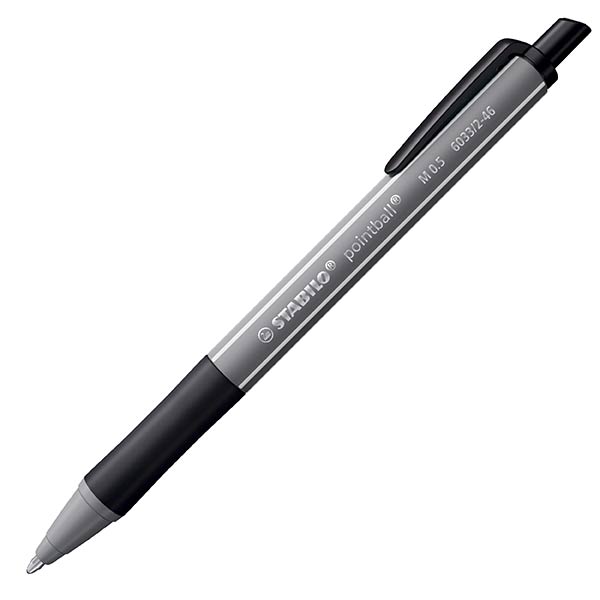 BOLI POINTBALL GRIS OSCURO 10U CAJA STABILO COLORFUL