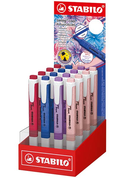 ROTU FLUOR BOLI WILDFLOWER 16U EXPOSITOR SURTIDO SWING COOL