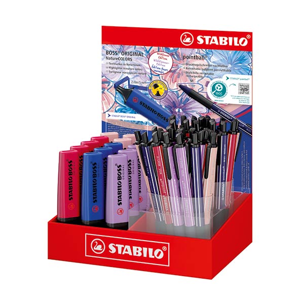 EXPOSITOR 53U SURT. BOLI POINTBALL + FLUOR BOSS WILDFLOWER