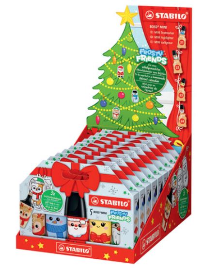 EXPOSITOR 10 BLISTER 5 ROTU MINI FLUOR SURT. FROSTY FRIENDS