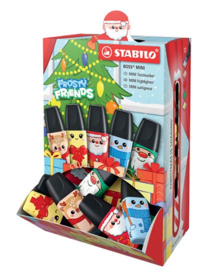 ROTU FLUOR BOSS MINI 50U EXPOSITOR CARTON FROSTY FRIENDS