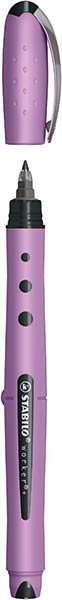 BOLI ROLLER WORKER+ LILA WILDFLOWER TINTA AZUL 10U CAJA