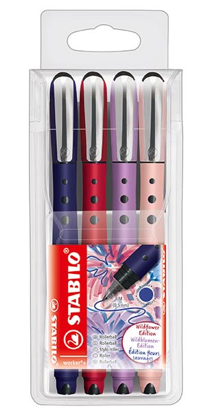BLISTER 4U BOLI ROLLER WORKER+ WILDFLOWER TINTA AZUL