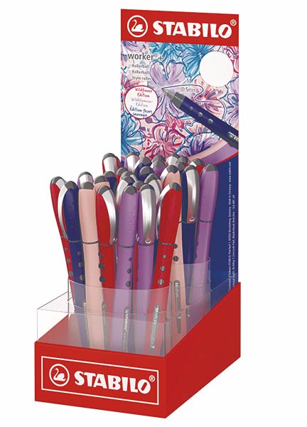 BOLIS ROLLER WORKER+ 30U EXPOSITOR WILDFLOWER TINTA AZUL