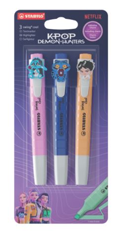 BLISTER ROTU FLUOR 3 COLORES SWING COOL KPOP BLISTER