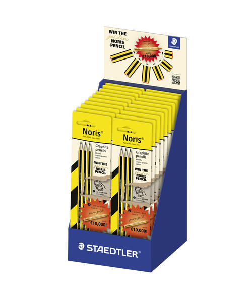 LAPIZ STAEDTLER NORIS 120 N�2 HB 3U BLISTER - 20U EXP.