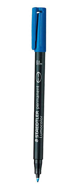 ROTU LUMOCOLOR 318-3 AZUL F-CAJA 10 (06MM APROX.)