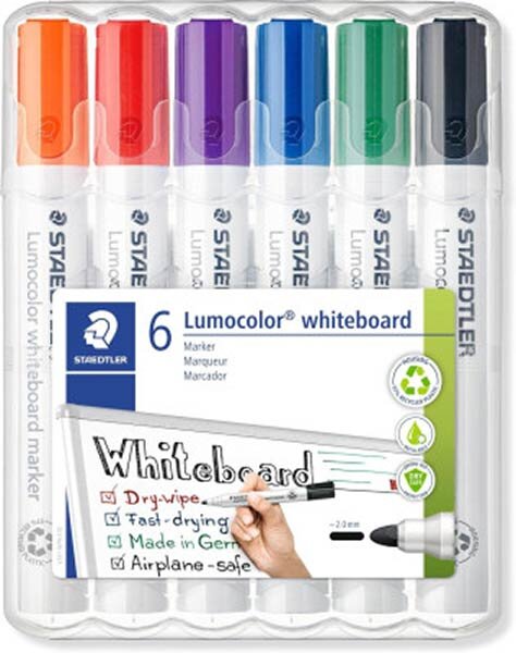 ROTU PIZARRA 6U LUMOCOLOR 351 STAEDTLER ESTUCHE