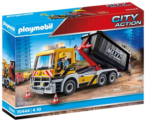 PLAYMOBIL CAMION DE CONSTRUCCION 104 PIEZAS