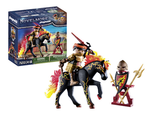 PLAYMOBIL BURNHAM RAIDERS - CABALLERO DE FUEGO