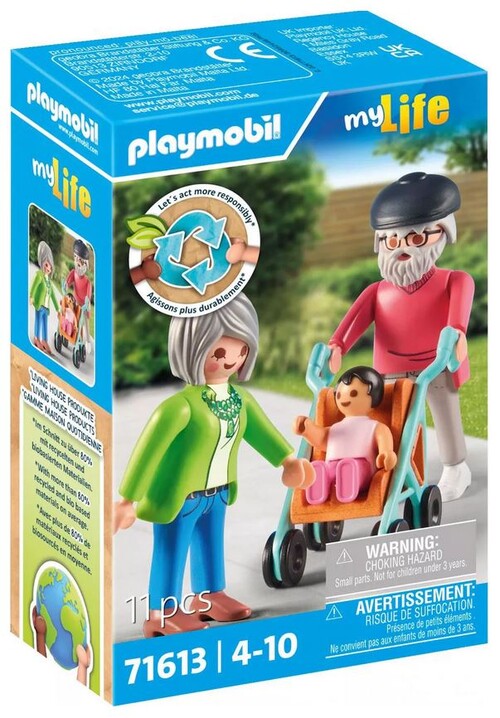 PLAYMOBIL ABUELOS Y BEBE
