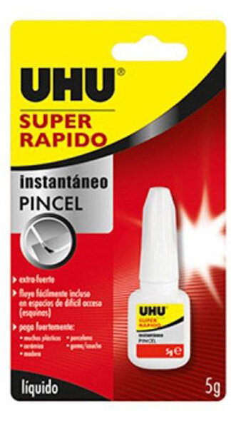 PEGAMENTO INSTANTANEO 5GR UHU 1U BLISTER-CAJA 6 BLISTERS