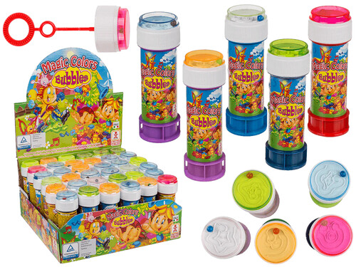 POMPERO CON JUEGO PACIENCIA MAGIC COLOURS 4 SURTIDOS-EXP.36