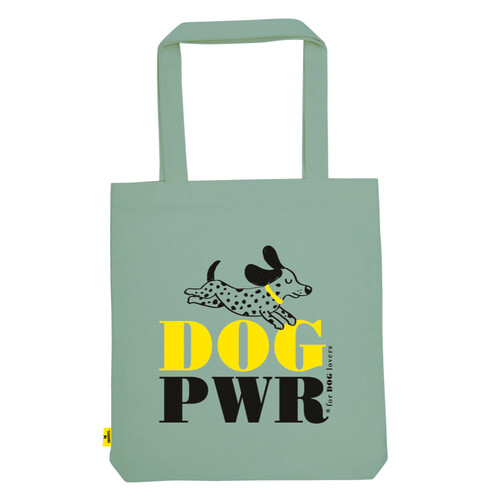 BOLSA COMPRA DOG POWER 39X42CM ALGODON DOG LOVERS