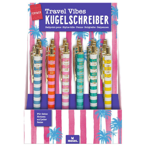 BOLI METALICO TRAVEL VIBES TINTA AZUL SURTIDOS - EXP. 24U