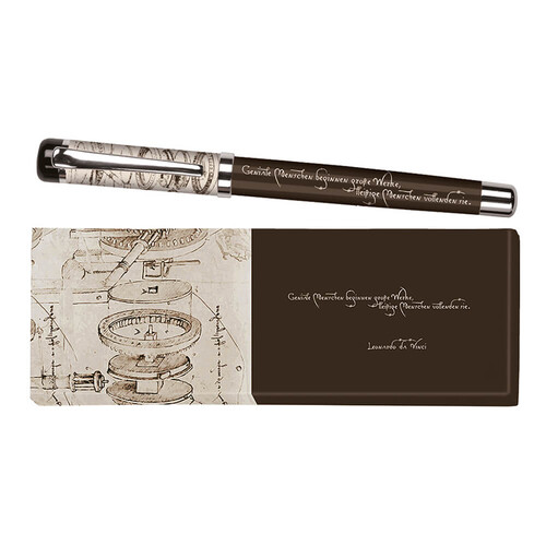 BOLI METALICO ROLLER LEONARDO EN ESTUCHE REGALO