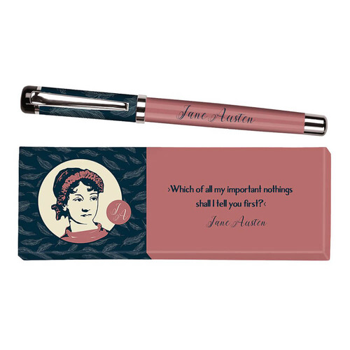 BOLI METALICO ROLLER JANE AUSTEN EN ESTUCHE REGALO