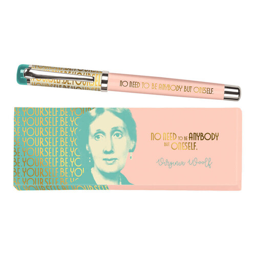BOLI METALICO ROLLER VIRGINIA WOOLF EN ESTUCHE REGALO