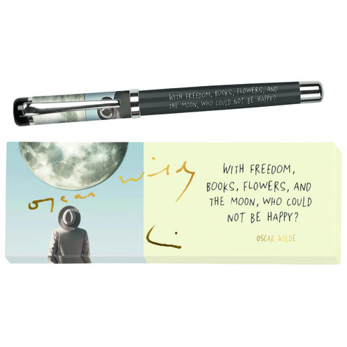 BOLI METALICO ROLLER OSCAR WILDE EN ESTUCHE REGALO
