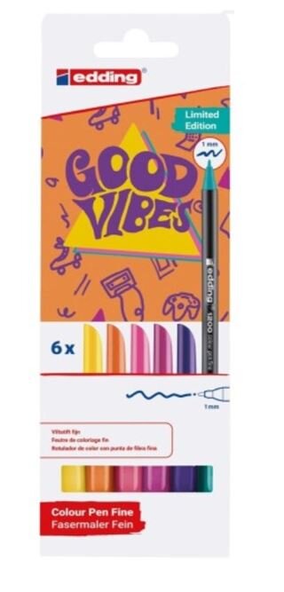 BLISTER 6 ROTU EDDING 1200 COLORES SURTIDOS GOOD VIBES