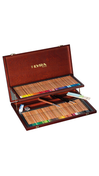 LAPICES 24 COLORES POLYCOLOR REMBRANDT ESTUCHE ENROLLABLE