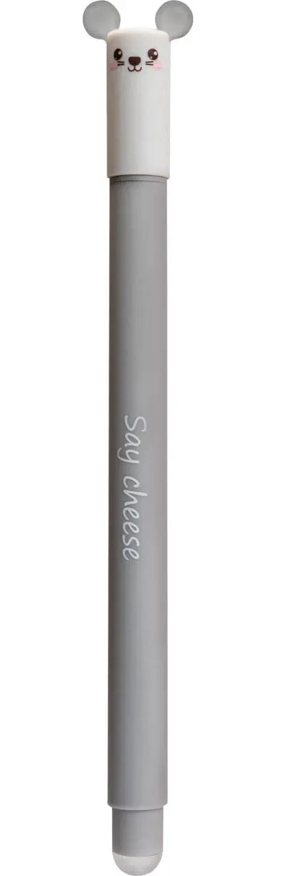 BOLI BORRABLE AZUL 07MM ANIMAL ERASE IT RATON