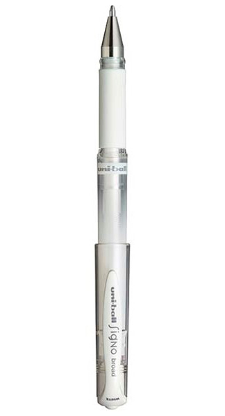 BOLI SIGNO BROAD 1MM BLANCO - CAJA 12 UM-153