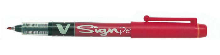 BOLI PILOT V SIGNPEN ROJO - CAJA 12U ( VSIGNPEN )