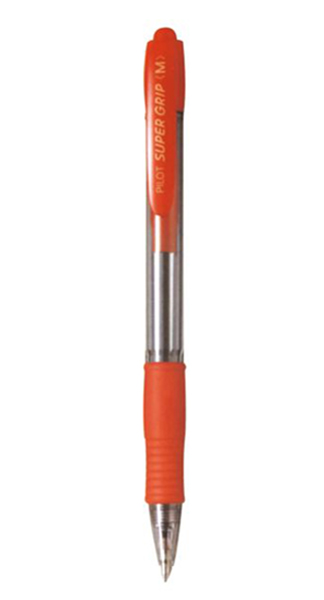 BOLI PILOT SUPERGRIP ROJO - CAJA 12