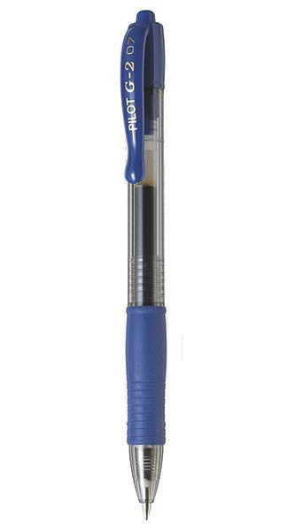 BOLI PILOT G2 07 AZUL - CAJA 12