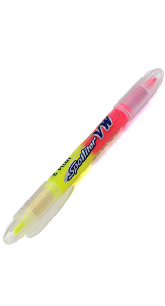 ROTU FLUOR PILOT V-LL AZUL CAJA 12U