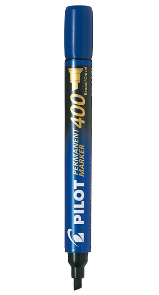 ROTU PERMANENTE AZUL - CAJA 12U (PUNTA REDONDA)