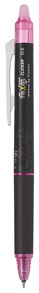 BOLI FRIXION POINT CLICKER ROSA - CAJA 12 05MM BORRABLE
