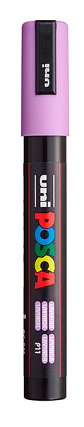 ROTU POSCA PC5M PASTEL LAVANDA - CAJA 6 ( PC-5MP11 )