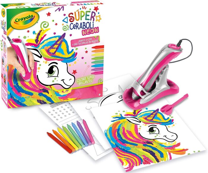 JUEGO SUPER CERABOLI UNICORNIO NEON